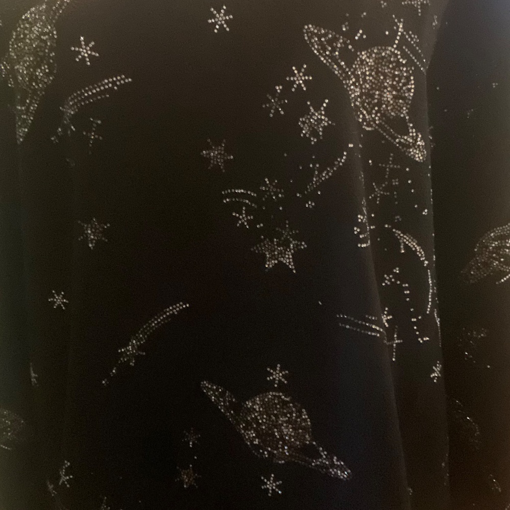 GALLAXY RHINESTONES WINGS ON BACK SWEATSHIRT BRAND NEW WITH TAGS SIZE XXL - Picture 6 of 12